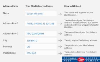 canada post flex mail